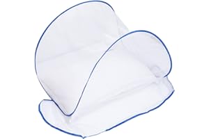 Portable Mosquito Head Net, Mini Foldable Mosquito Net Up Travel for Bed