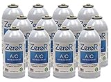 ZeroR AC Refrigerant 12 Cans - Better Than R134a - Made in USA - Natural Non Ozone Depleting