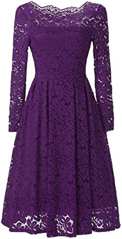Floral Lace Homecoming Cocktail Dresses—SuzMody Womens Boat Neck Off Shoulder 3/4 sleeves Short Bridesmaid dress 2017