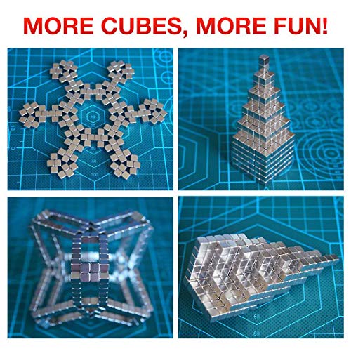 image for JOYNOTE 5MM 512 PCS Large Size Sculpture Buildable Magnets Office Toy 