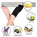 Christmas Gifts for Men, Happon Large Men's Moisturizing Gel Socks Men's Feet Care Ultimate Treatment for Dry Cracked Rough Skin on Feet Pack of 2 Pairs Black US Men 10-15