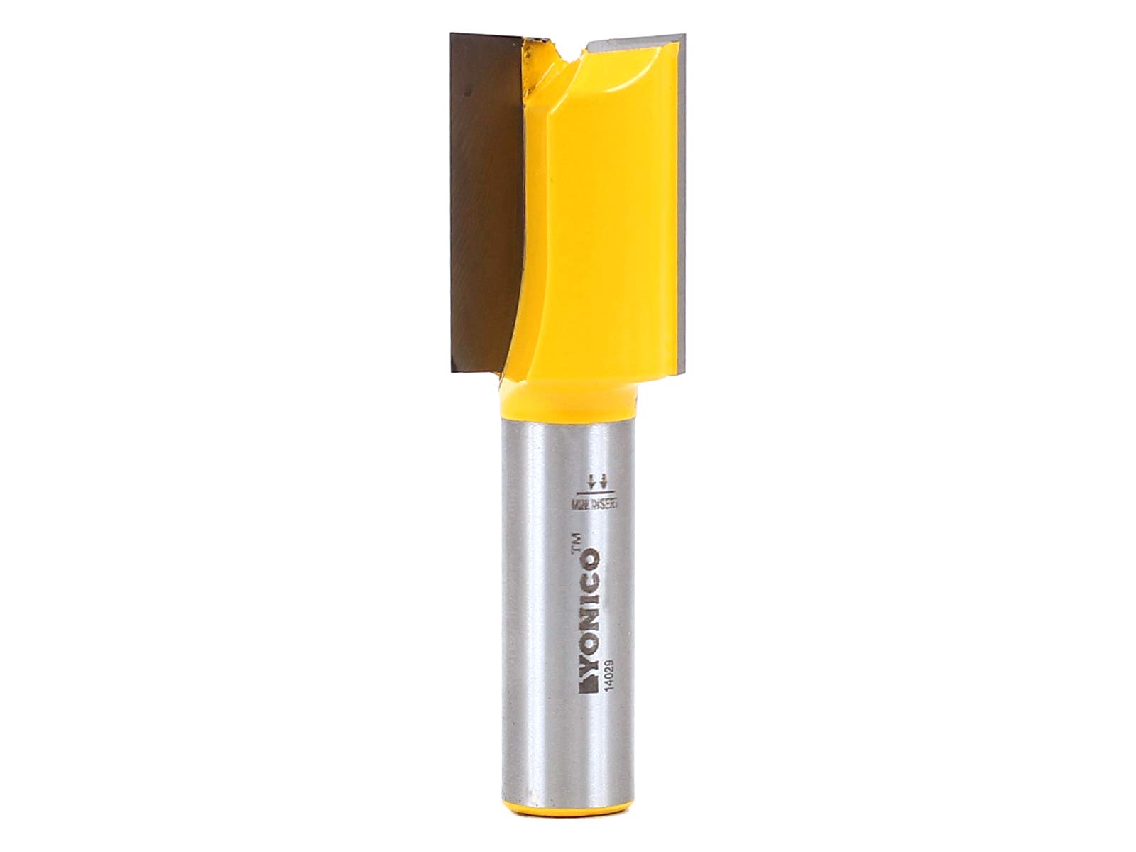 Yonico 14029 7/8-Inch Diameter X 1-1/4-Inch Height Straight Router Bit 1/2-Inch Shank