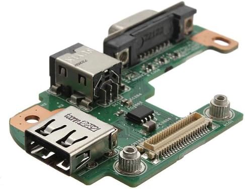 AC DC Power Jack Port VGA USB IO Board PFYC8 for DELL INSPIRON