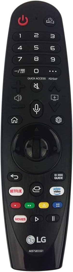 LG Magic Remote 2020 AN-MR20GA Black for LG OLED NanoCell 4K UHD TV
