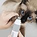 Rusee Quiet Dog Nail Grinder,Electric Noise Free Pet Nail Grinder,Grooming Nail Clippers Trimmer for Large Small Medium Dogs with 2 Diamond Grinding Wheel
