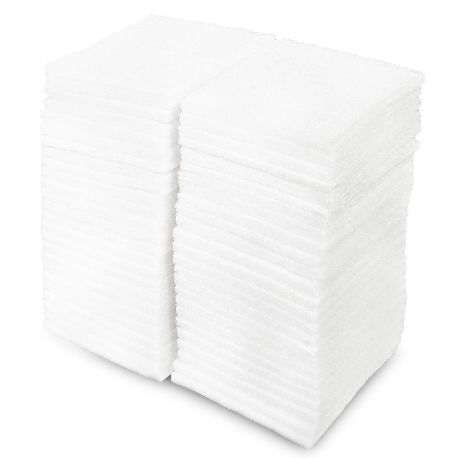 LTWHOME Compatible Poly Pads Suitable For Juwel Jumbo/BioFlow 8.0 Filter(Pack of 50)