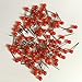 goeasybuy Red 100PCS 1/8 Inch Map Tacks Pushpins Map Tacks,