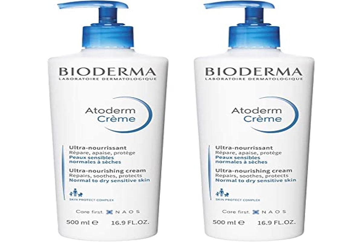 Atoderm Crème Sans Parfum lot de 2 x 500ml Bioderma