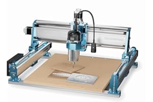 Genmitsu CNC Machine 4040-PRO MAX with 710W Trimmer CNC Router & Linear Rail Driven, 3 Axis Engraving Machine for Wood Metal Acrylic Cutting Milling, GRBL Control, Work Area 400 x 400 x 78mm