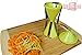 DEMKO Spiral Slicer Spiralizer Complete Bundle - 4-blade Vegetable Cutter - Zucchini Pasta Noodle Spaghetti Maker with Free Cleaning Brush Included - Perfect Veggie Spaghetti / Pasta Maker