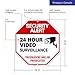Video Surveillance Sign, Surveillance Sign, 12x12 Inches, Rust Free .040 Aluminum, Fade Resistant, Made in USA