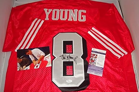 steve young signed jersey
