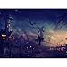 Yayoshow Halloween 5D DIY Diamond Painting Full Drill Round Diamond Paint Kits, Cross Stitch Kits Embroidery Art Crafts for Home Decor