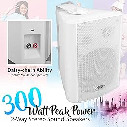 Wall Mount Home Speaker System - Active Passive