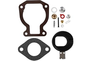 CQYD 398453 Carb Repair Carburetor Rebuild Kit for with Float 4-15 hp Johnson Evinrude 398452 391305 439072 391937