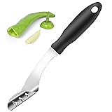 Rainspire 2-in-1 Jalapeno Corer Tool, Stainless