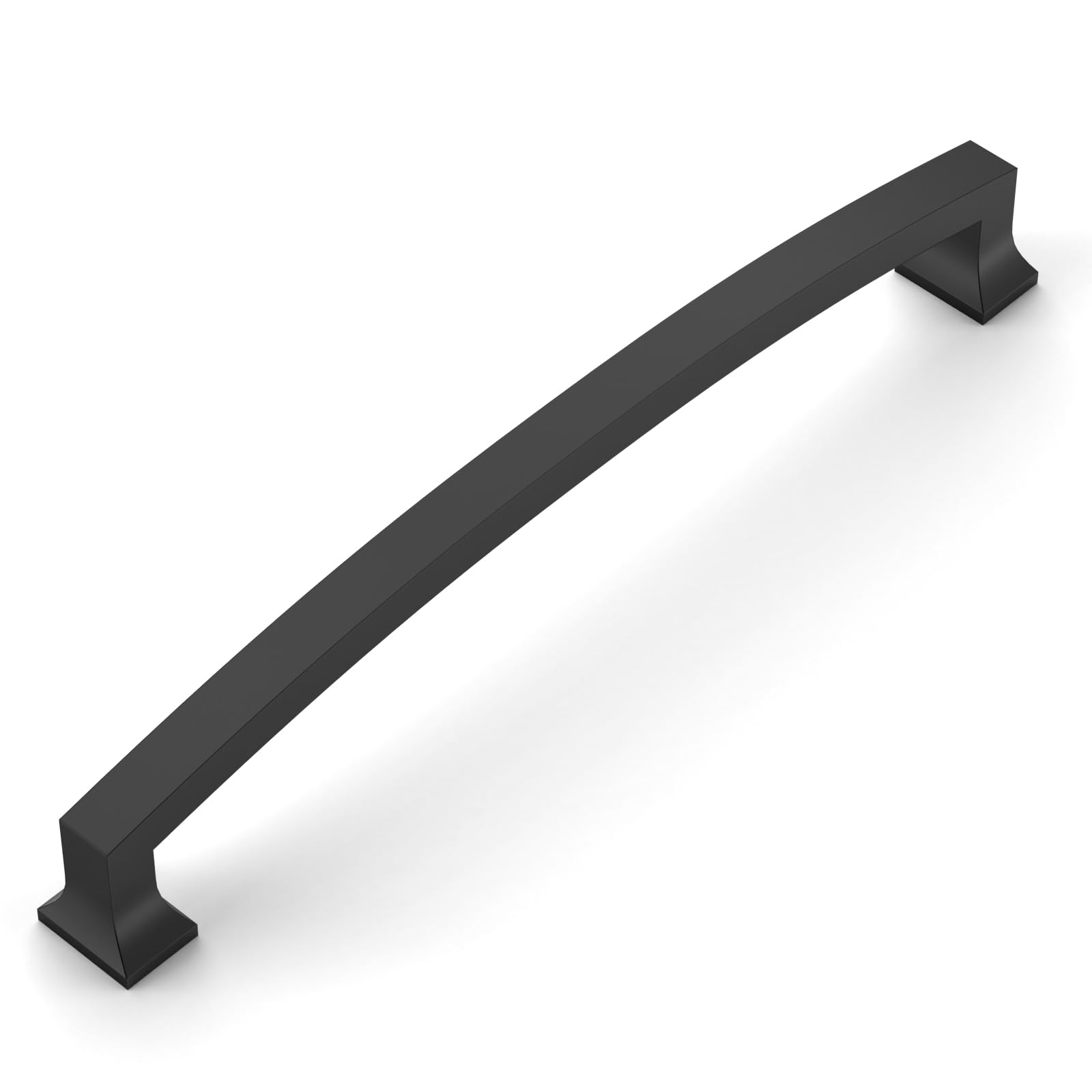 Photo 1 of Amerdeco 10 Pack Matte Black 9 Inch(228mm) Hole Centers Kitchen Cabinet Pulls Cabinet Hardware Kitchen Handles for Cabinets Cupboard Handles Drawer Pulls ZH0009