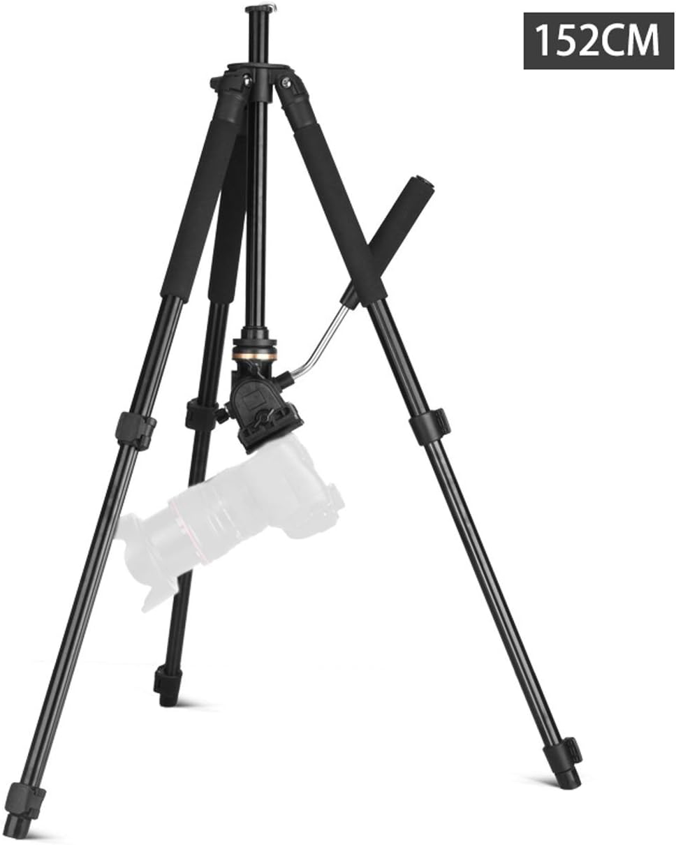 Travel Tripod Aluminum is Lightweight, Sturdy and Stable. Aluminum