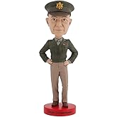 Royal Bobbles Dwight D. Eisenhower Bobblehead, Premium Polyresin Lifelike Figure, Unique Serial Number, Exquisite Detail