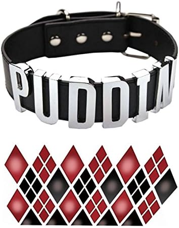 Fly Costume Womens Fashion Colorful Neck Collar Chocker With Free Arm Tattoo (Black)