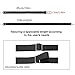 TecUnite 2 Pack Universal Replacement Shoulder Strap Adjustable Bag Belt for Luggage Case