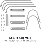 Bestway 33 Inch Pool Ladder with Steps Easy Assembly Corrosion Resistant Frame view 4