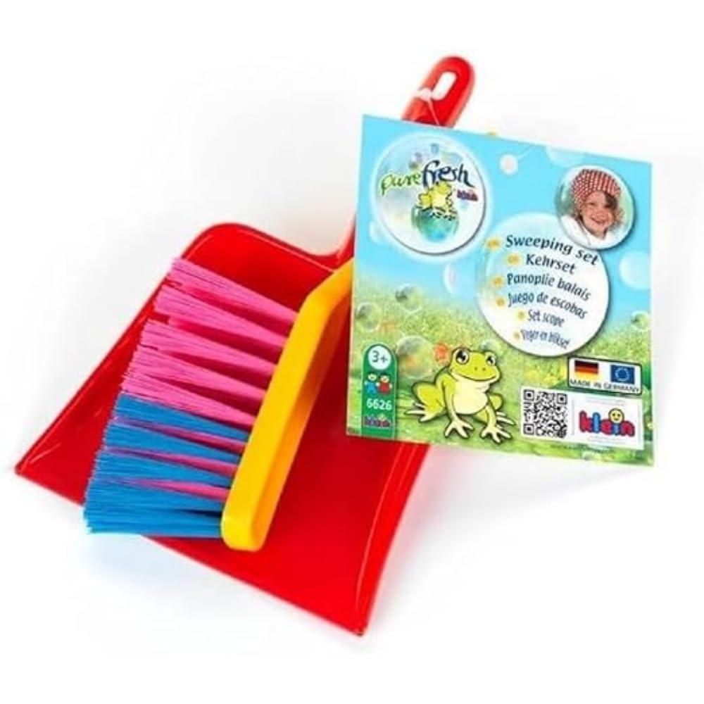 Klein 2366261 Dustpan and Brush Toy