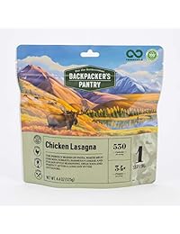 Comida seca congelada para mochileros