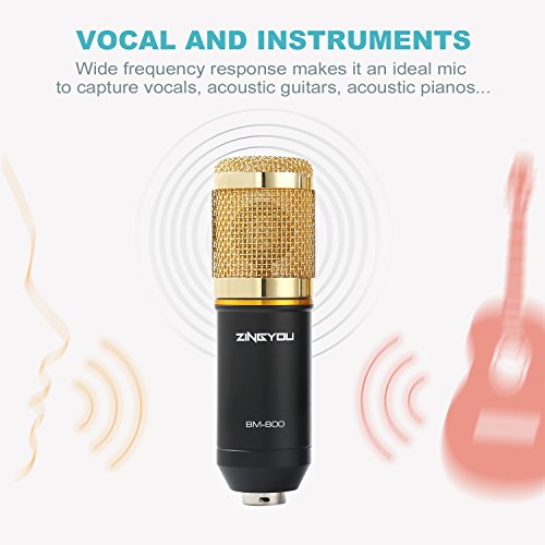 4 ZINGYOU+Microphone+BM+800+Double+layer+Broadcasting
