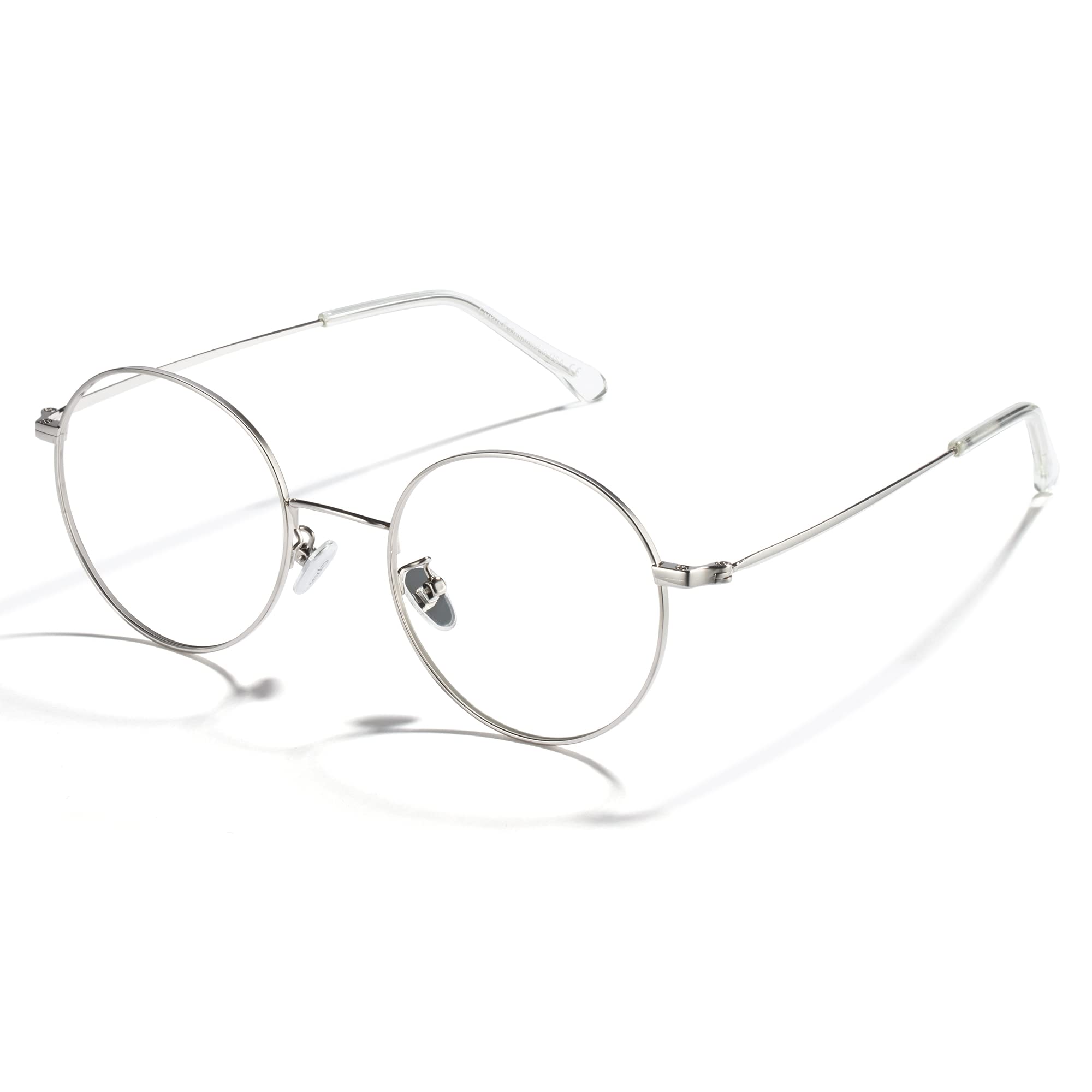 Cyxus Blue Light Glasses Anti Eyestrain Computer Eyeglasses, Clear Lens Retro Eyewear for Men and Women