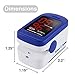 Zacurate 400B Fingertip Pulse Oximeter Blood Oxygen Saturation Monitor with Batteries and Lanyard Included