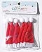 Mini 3 Inch Craft Santa Gnome Hats - 6 Count