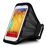 Motorola Moto Z Play / Z Play Droid / Z Force / E3 / Z / Z Droid / Z Force / G4 / G4 Play, Plus / Moto X Style Sweat Proof Mesh Machine Washable [BLK] Armband (12-19in Axilla girth)