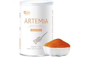 MorexLab Decapsulated Brine Shrimp Eggs (Non-Hatching) - High Protein Natural Food for Fish, Fry, Corals, Freshwater & Marine Tanks - 100% Natural Artemia Nauplii (4.93 OZ (140 gram))