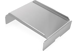 UNIDANHO Heat Baffle for Pit Boss, Upgraed 8 Gauge Steel Heat Diffuser Shield Baffle Deflector for Pit Boss Pellet Smoker Grill Replacement Parts Pitboss Accessory Under Flame Broiler Tamer Tray Plate