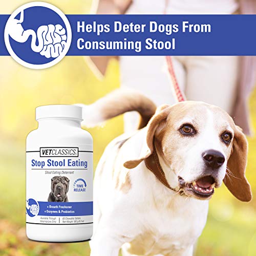 Vet Classics Stop Stool Eating Pet Health Supplement for Dogs Dog