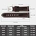 REZERO Watch Band, Genuine Leather Watch Straps, Oil-Waxed Vintage Watch Bands for Men 18mm 19mm 20mm 21mm 22mm 23mm 24mm 26mm