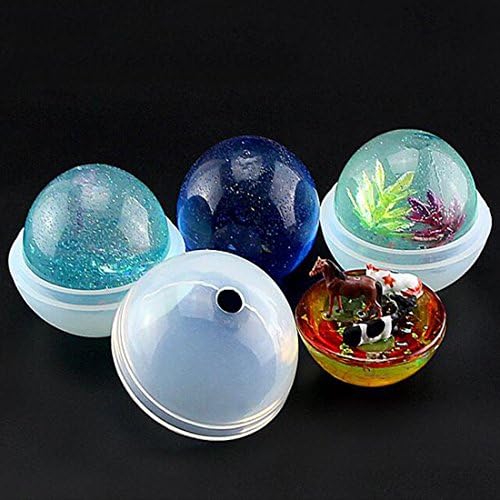 Cake Molds - 3D Ball Silicone Cake Mold Chocolate Jelly Baking Mould Sugar Craft Fondant Decorating - Tools Supplies Molds Cake Fondant Sculpting Decorating Book Boss Modeling Beginners