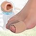 Pack of 4 Hallux Valgus Hammertoe Straightener Toe Separators Bunion Corrector and Relief with Toe Spacers Gel Tube Sleeve for Toe Alignment, Overlap Toes, Hammer Toe in Shoes