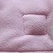 Baby Swaddle Blanket Sleep Sack - GreForest Thick Fleece Swaddling Blankets Seperated Legs Soft Warm For Bath, Air-conditioned, Autumn, Winter with Velcro, Cute Bear Ear Hood (Pink Heart, 0-3 Months)