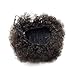 VGTE Beauty Synthetic Curly Hair Ponytail African American Short Afro Kinky Curly Wrap Synthetic Drawstring Puff Ponytail Hair Extensions Wig with Clips (#2,Medium)thumb 2