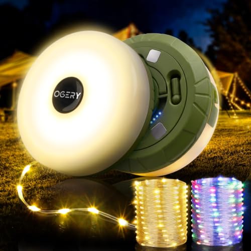 OGERY Camping String Lights