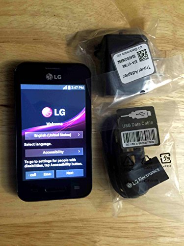 LG Optimus Fuel L34c Straight Talk Android Cellular Smart Phone