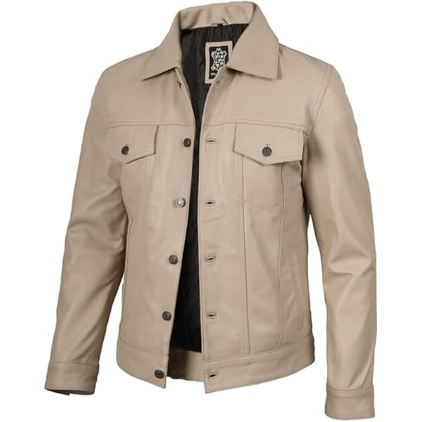 期間限定A LEATHER【NEW】TRUCKER JACKET 50 ovy 期間限定A LEATHER【NEW】TRUCKER JACKET 50 ovy