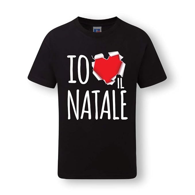 t shirt nera bambino