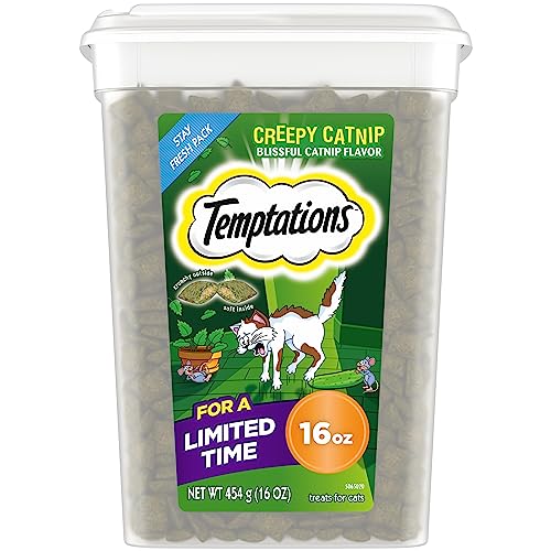 Temptations Classic, Crunchy and Soft Cat Treats, Creepy Catnip Treats