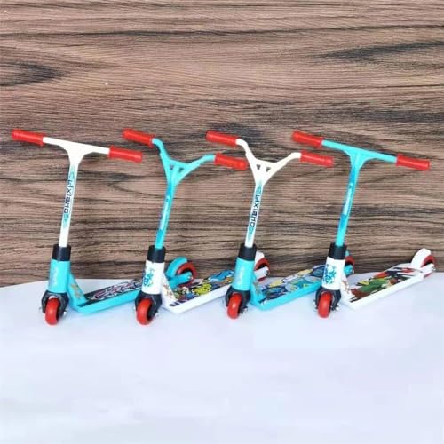 Red Random Finger Scooter Mini Two Wheel Scooter Children's Finger Training Toys Mini Finger Skateboards Finger Boards and Finger Bikes