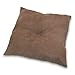 Best Pet Supplies Modern Triangular Suede Tent Bed - Dark Brown - Large