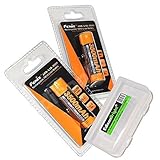 2 Pack Fenix ARB-L18 3500mAh Protected 18650 Rechargeable Li-ion Batteries with EdisonBright BBX3 battery carry case - Designed for TK75 TK16 TK22 TK35 PD35 PD32 TK09 ARE-X1 ARE-C1 ARE-C2 and other