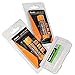 2 Pack Fenix ARB-L18 3500mAh Protected 18650 Rechargeable Li-ion Batteries with EdisonBright BBX3 battery carry case - Designed for TK75 TK16 TK22 TK35 PD35 PD32 TK09 ARE-X1 ARE-C1 ARE-C2 and other